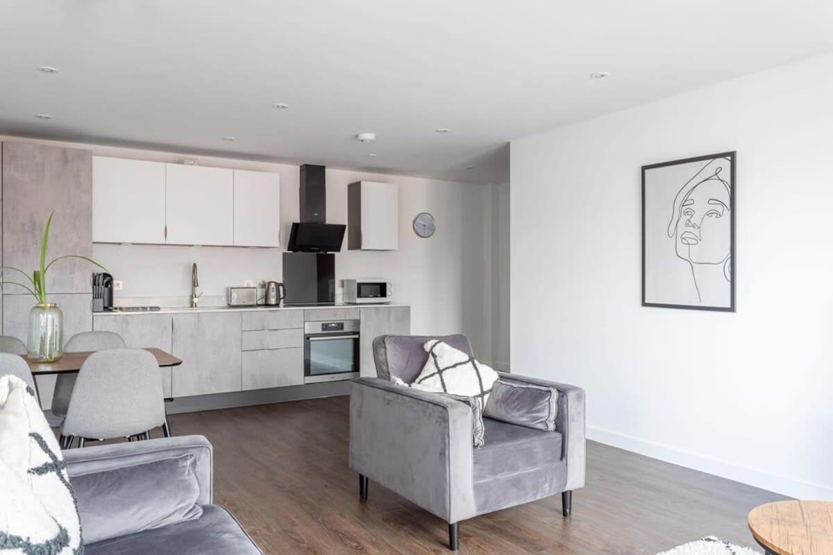 Stay Zeni, Ouse Court York Contemporary 2 Bed Flat Eksteriør billede